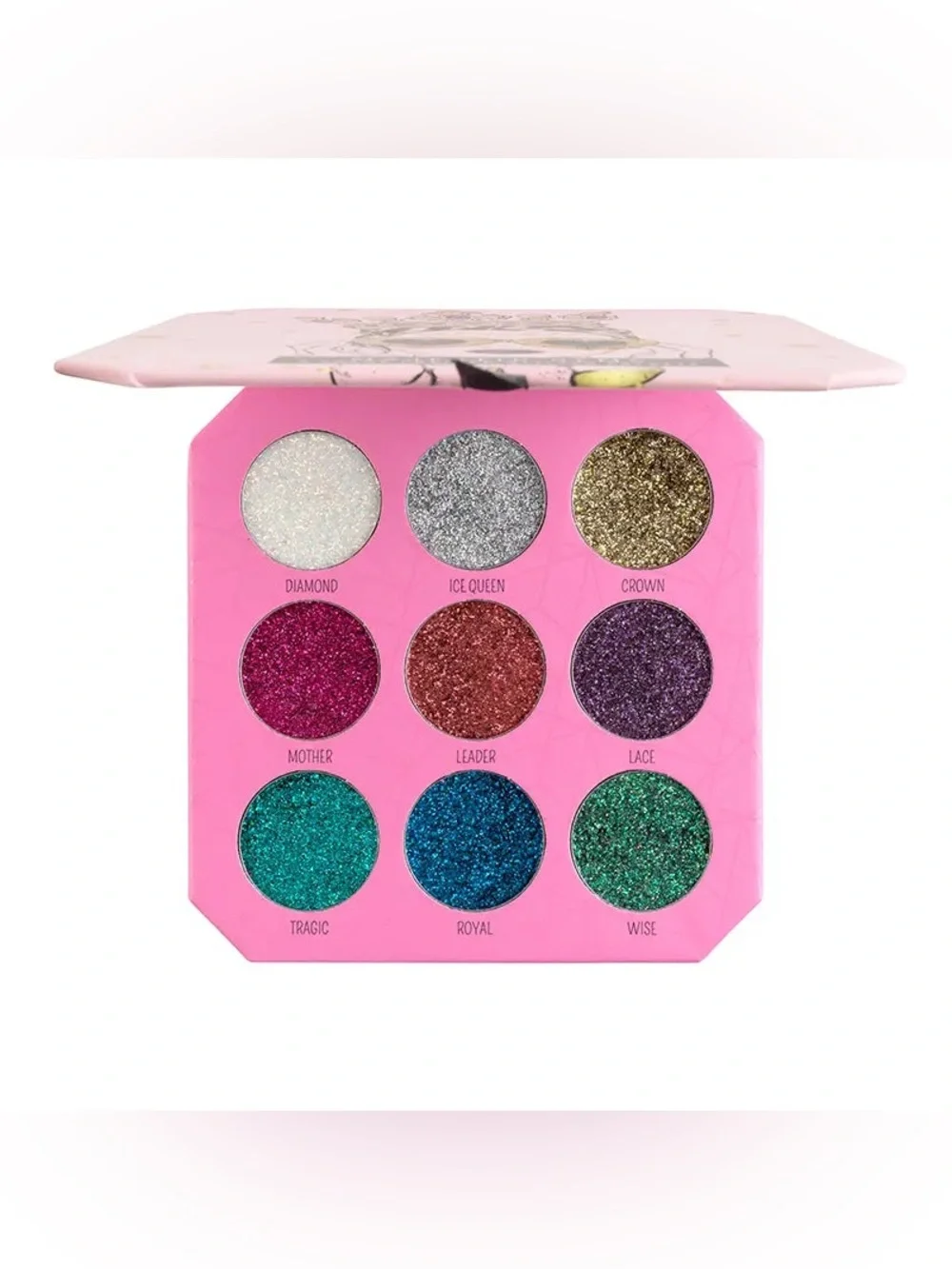 Profusion Cosmetics Majestic Gems 9-Shade Pressed Glitter Palette